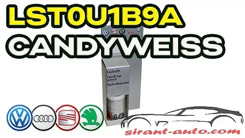 LST0U1B9A Краска Candyweiss VW