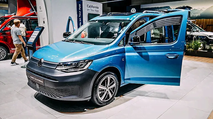 NEW VW CADDY CALIFORNIA 2024 REVIEW at Caravan Salon Düsseldorf 2023! The best small Camper van!