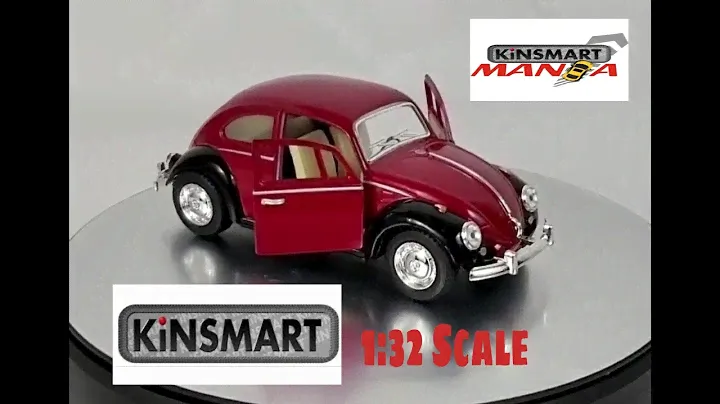 KiNSMART 1:32 PULLBACK DIECAST 1967 VOLKSWAGEN BEETLE BOCHO