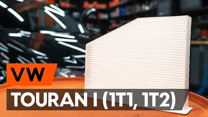 Kaip pakeisti salono filtras VW TOURAN 1 (1T1, 1T2) [AUTODOC PAMOKA]