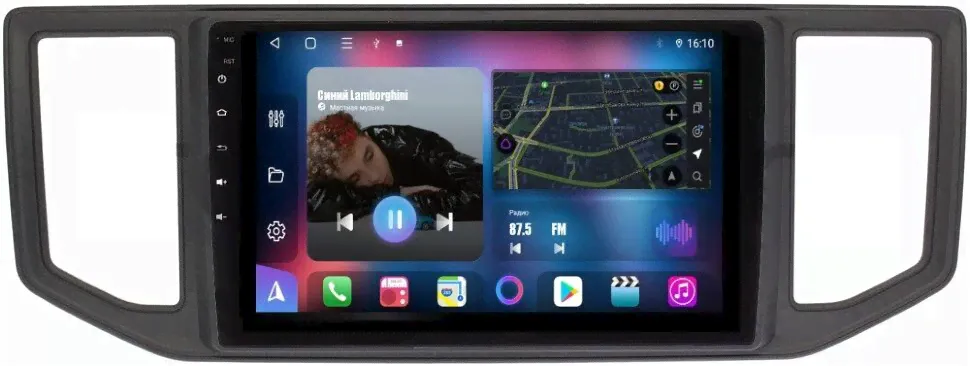 Магнитола для Volkswagen Crafter 2017+ - FarCar 3001M Android 10, 8-ядер, QLED, Carplay, SIM-слот