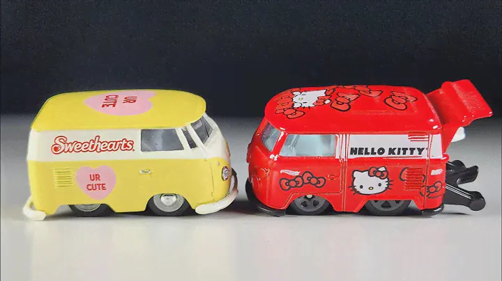 Diecast Comparison: Hot Wheels' Kool Kombi and M2 Machines' VW Single Cab Truck/Van
