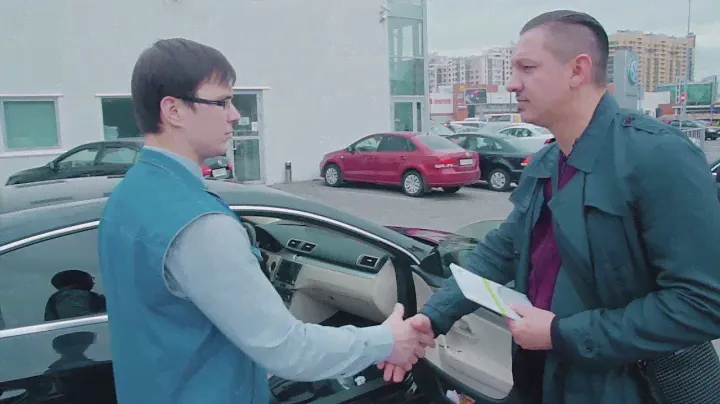 Как проходит ТО у дилера Volkswagen: DJ Андрей Вакуленко на Passat CC в "Нева-Автоком"