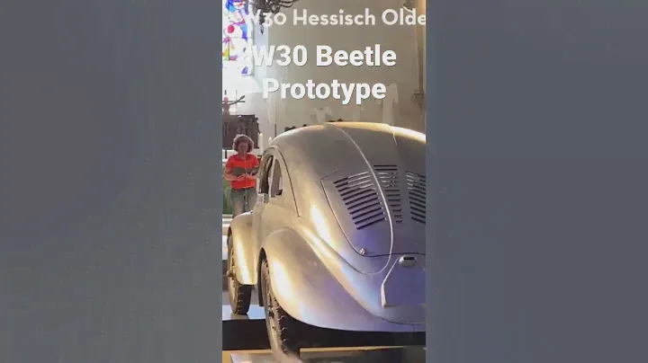 VW Beetle Prototype 1936 W30 at Hessisch Oldendorf