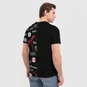 Мужская Футболка Volkswagen Group Half Pattern (3D)