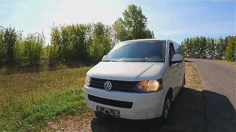 2013 Volkswagen Caravelle T5 (7EB, 7EJ) 2.0 (102) CAAB. Тест-Драйв.