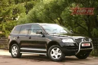 Защита переднего бампера Союз-96 VWTG.56.0038 для Volkswagen Touareg