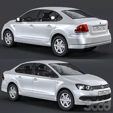 Volkswagen Polo - Транспорт - 3D модель