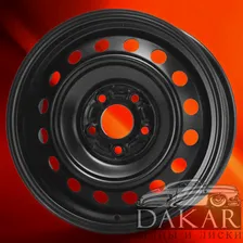 Диски штампованные ТЗСК 6j-15 5x100 et38 dia57.1 Volkswagen polo black