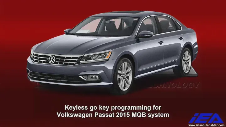 Volkswagen Passat 2015 MQB system - Keyless Go key programming for