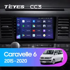 Магнитола Teyes CC3 4-64 Volkswagen Caravelle 6 T6.1 T6 2015 — 2020 9.0"