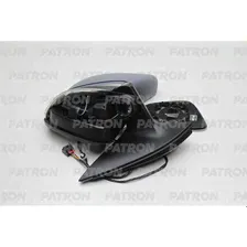 Зеркало левое для Фольксваген Гольф 6 2008-2012, Volkswagen Golf 6 зеркало левое PATRON PMG4013M12, oem 5K0857507AD
