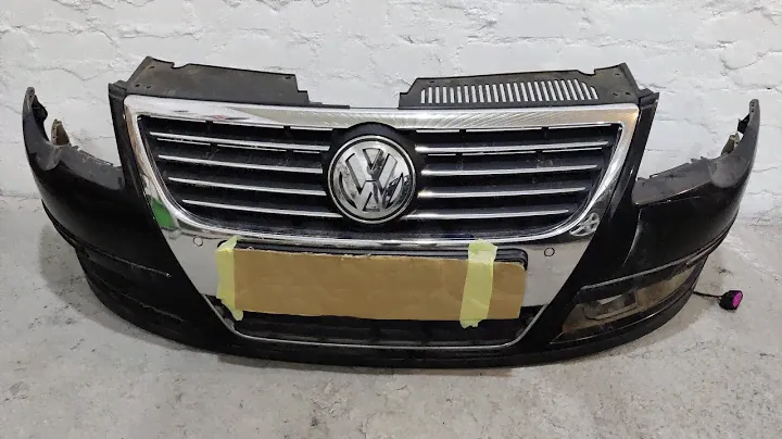 Как снять передний бампер Passat B6