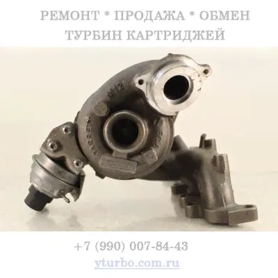 Турбина Audi A3 1.6 TDI (8P/PA), Skoda Octavia II 1.6, Rapid 1.6, Volkswagen Golf VI 1.6, Jetta V, Passat B6, Polo V 1.6, 775517-5002S / 03L253016T