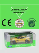 🛍 Модель автомобиля Welly 1:24 Volkswagen VW Scirocco из сплава, литой и игрушечный транспорт с дистанционным управлением, соберите подарки