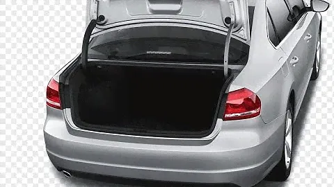 Открытие багажника изнутри салона VW Passat NMS (b7 USA)