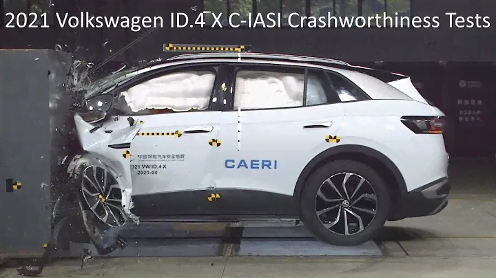 2021-2022 Volkswagen ID.4 X C-IASI Crashworthiness Tests (Small Overlap Crash Test + More)