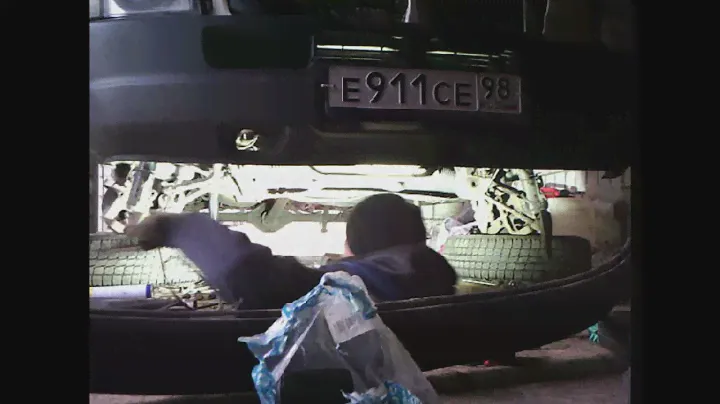 VW LT 28 замена передней рессоры.