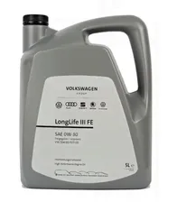 Моторное масло Volkswagen (VAG) LongLife III FE 0W-30 (5 л.) GS55545M4