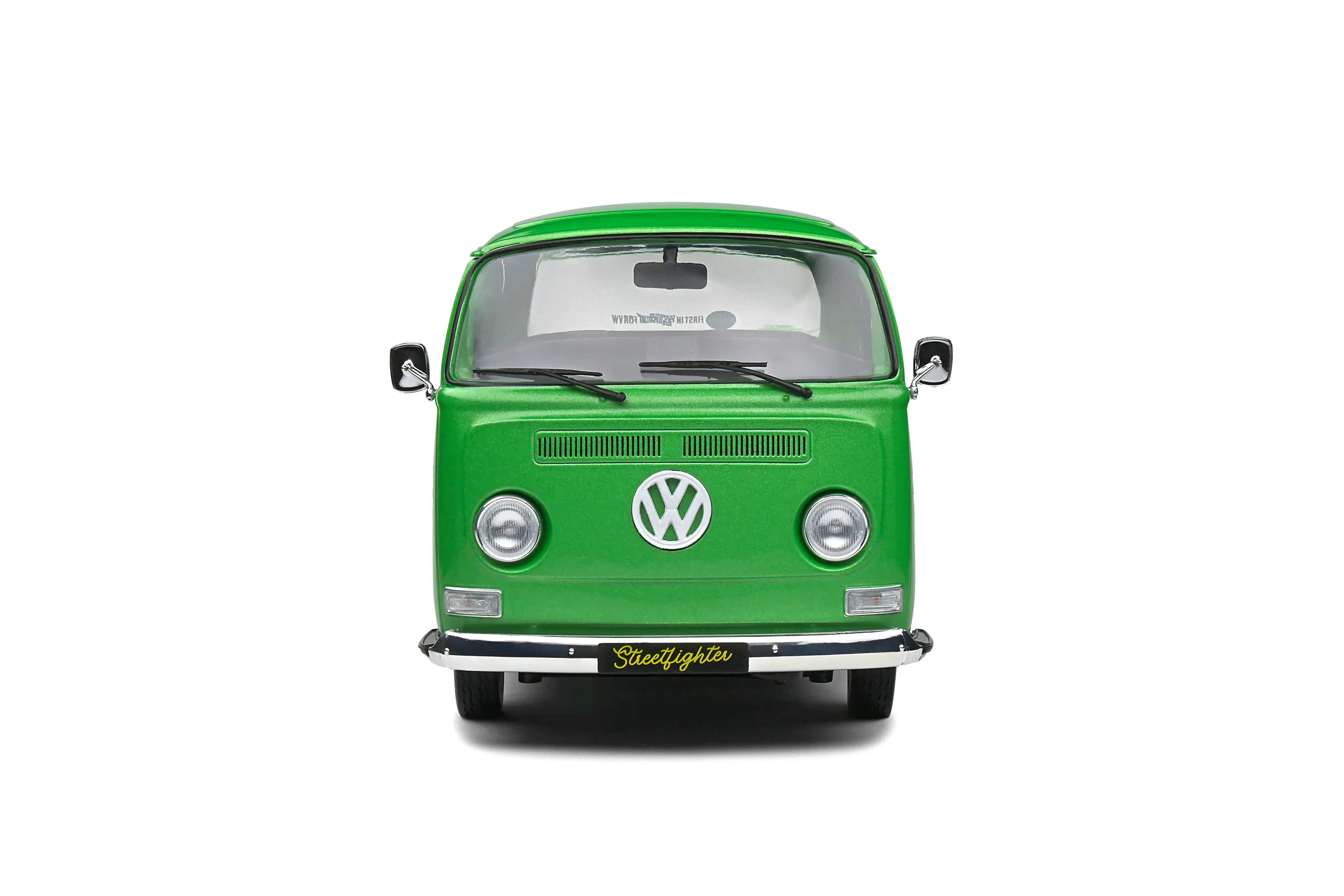 Масштабная модель Volkswagen T2 Pick-Up Green Custom 1968 зеленый лучшая цена!-1