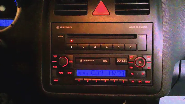VW Polo classic  Beta + 6 in CD Changer