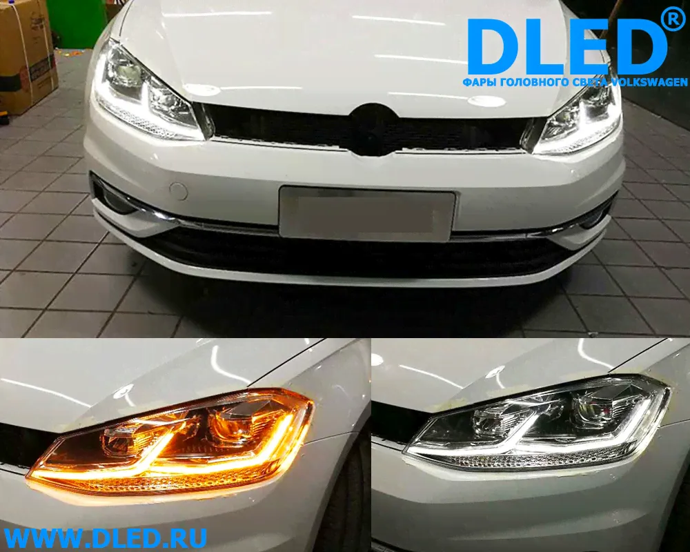 Передняя фара для Volkswagen Golf 7 2013-2017-3