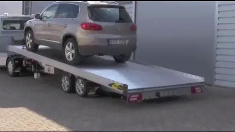 Эвакуатор Volkswagen Crafter тягач + полуприцеп