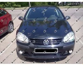 Светодиодные противотуманные фары с ангельскими глазками для Volkswagen Golf 5 (2003-2009)