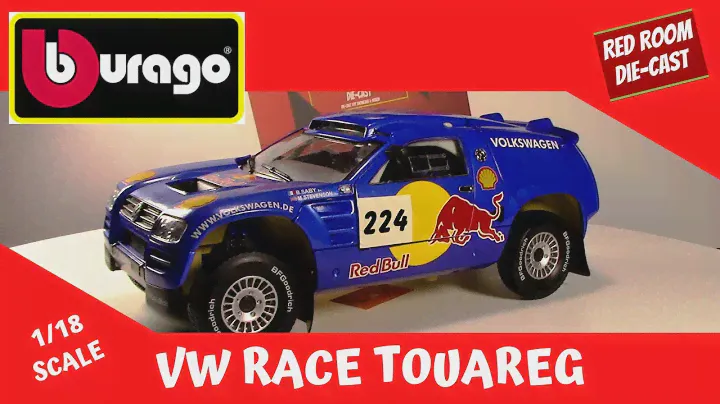 VW Race Touareg (Dakar Rally) - By BBURAGO - [Showcase 1/18]