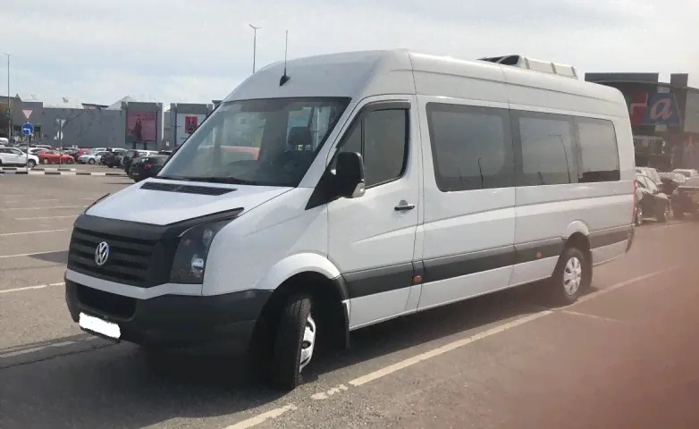 Микроавтобус VOLKSWAGEN CRAFTER белый-4