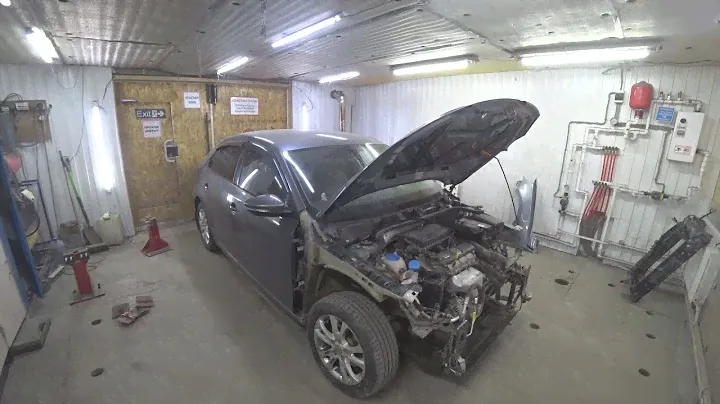 Volkswagen Jetta. Кузовной ремонт.