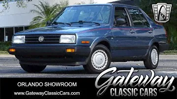 1988 Volkswagen Jetta For Sale Gateway Classic Cars of Orlando #2290
