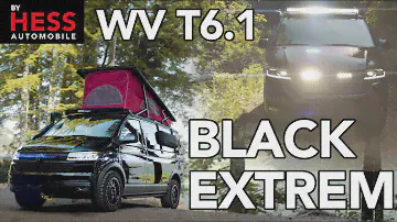 VW T6.1 California Black Extrem
