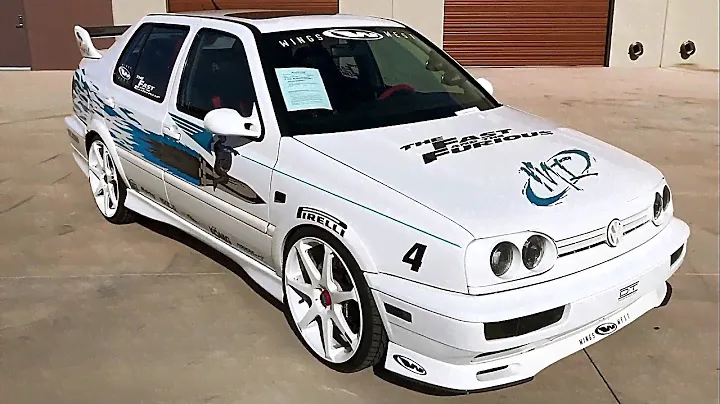 VW Jetta 1995 (F&F movie) - outside & inside look