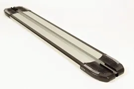 Пороги алюминиевые Rainbow Erkul (короткая база) для Volkswagen Caravelle (T5) 2003-2009, Volkswagen Multivan (T5) 2003-2009, Volkswagen Transporter (T5) 2003-2009, Volkswagen Caravelle (T5) FL 2010-2