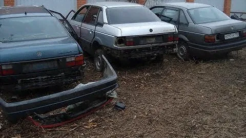 Volkswagen Passat b3 на разбор. + краткий обзор+ как проехать на авторазборку
