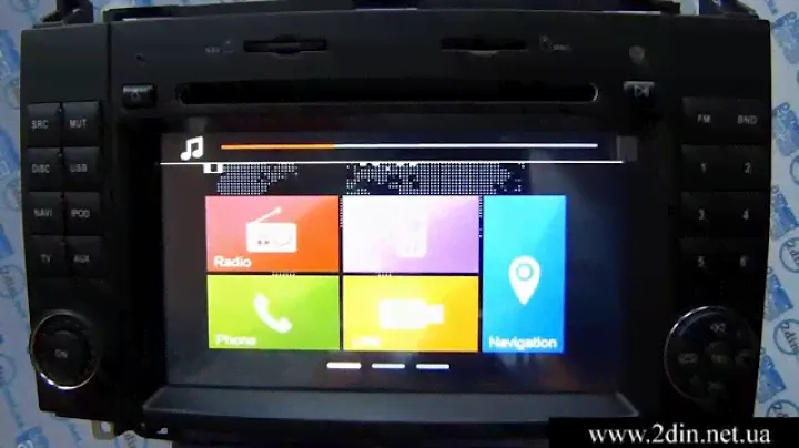 Штатная магнитола для Mercedes Sprinter,Vito,Viano,A и B Класс - Dynavin N6-MBA. Видео обзор.