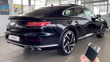 НОВЫЙ Volkswagen Arteon 2021 - ПОЛНЫЙ ОБЗОР (экстерьер, интерьер) R-Line