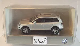 Wiking 1/87 Volkswagen VW Touareg GP silbermet. Hndler / Werbemodell OVP 5528