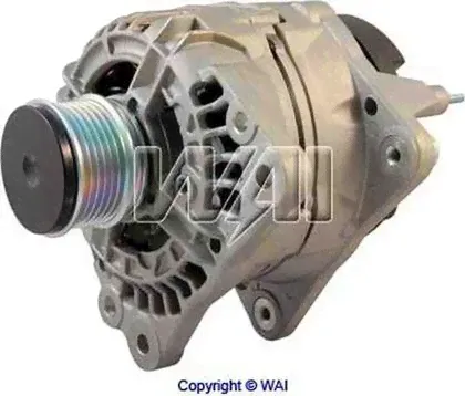 Генератор WAI для Volkswagen Transporter T5 2003-2009. Артикул 13851N-0