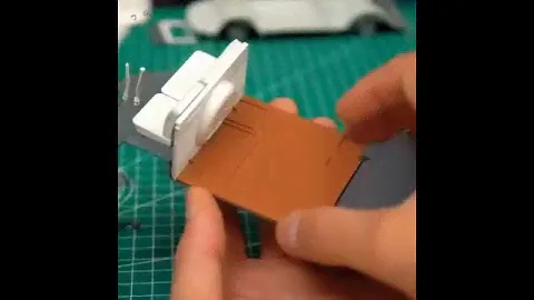 VW T1 Camper Scale Model Build