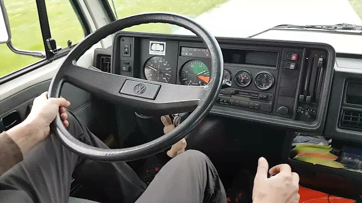 LT31 Turbodiesel Westfalia Sven Hedin Beschleunigung, 1. bis 4. Gang voll durchgeladen
