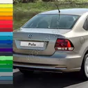 Бампер задний в цвет кузова Volkswagen Polo 5 (2014-2020) седан рестайлинг