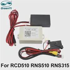 🛍 Адаптер для камеры заднего вида для VW Volkswagen RCD510 RNS510 RNS315