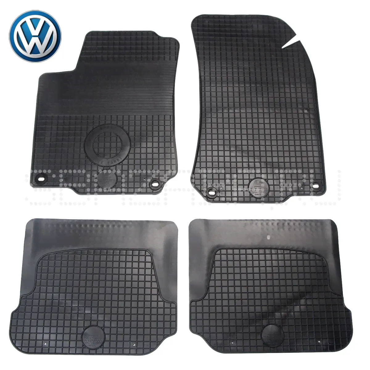 Коврики Volkswagen Bora от 1998 – 2005 в салон резиновые Petex (Германия) - 4 шт.-4