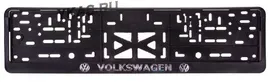 Рамка номера пластик VOLKSWAGEN (книжка)