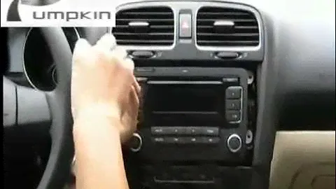 Pumpkin Remove&Install an Aftermarket Double Din Car Stereo on Volkswagen Car