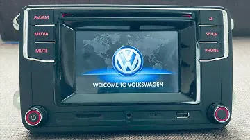 Обзор оригинальной магнитолы Volkswagen RCD 330G