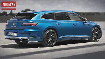 Volkswagen Arteon (2021): универсал, гибрид и «заряженная» R версия! Все подробности