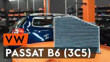 Как заменить салонный фильтр/салонный фильтр на VW PASSAT B6 (3C5) [УЧЕБНИК AUTODOC]